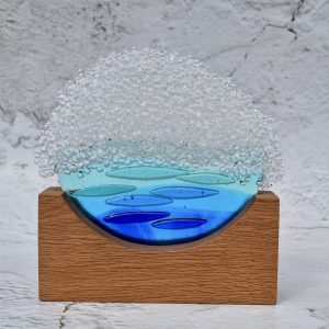 Wave in Oak Base