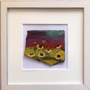 Sunflowers at Dusk