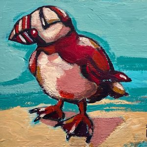 Puffin and Sea