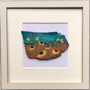 Sunflowers and Poppies