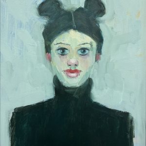 Girl with Space Buns No 3